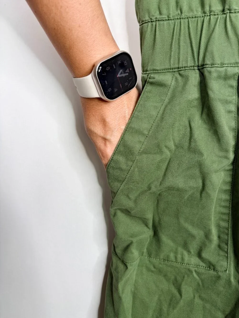 2/$30 J. Crew Zip-Front Chino Dress Forest Green 12 #A3367